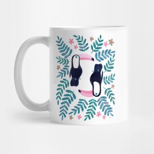 Toucans Pattern - Pink & Teal Mug